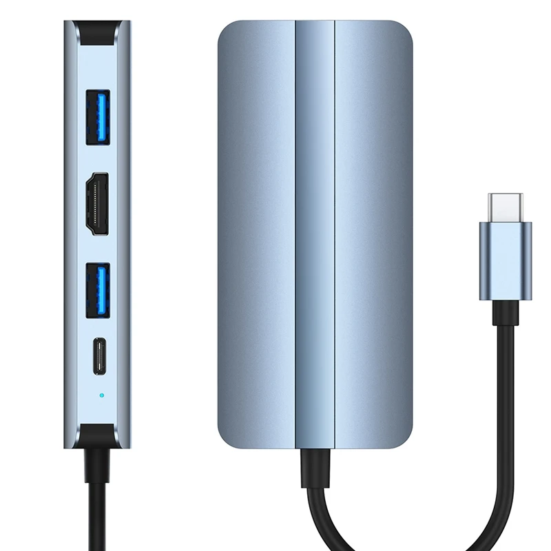 

Usb-хаб 8 в 1, Type C 3,1 на 4K