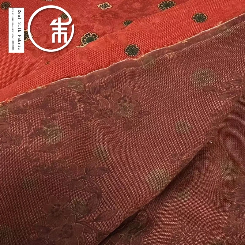 Высокое качество Xiangyun пряжа двойной китайский стиль Ретро красный шелк 100%