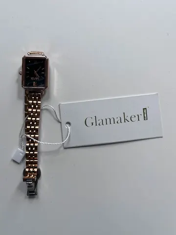 Часы Glamaker женские, роскошные модные керамические часы для женщин, элегантный браслет, водонепроницаемые кварцевые часы, топовые часы