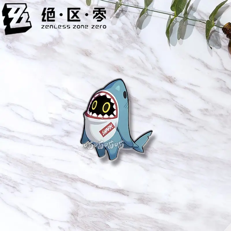 Аниме Zenless Zone Zero Eous значок косплей реквизит булавка брошь блестящие крутые