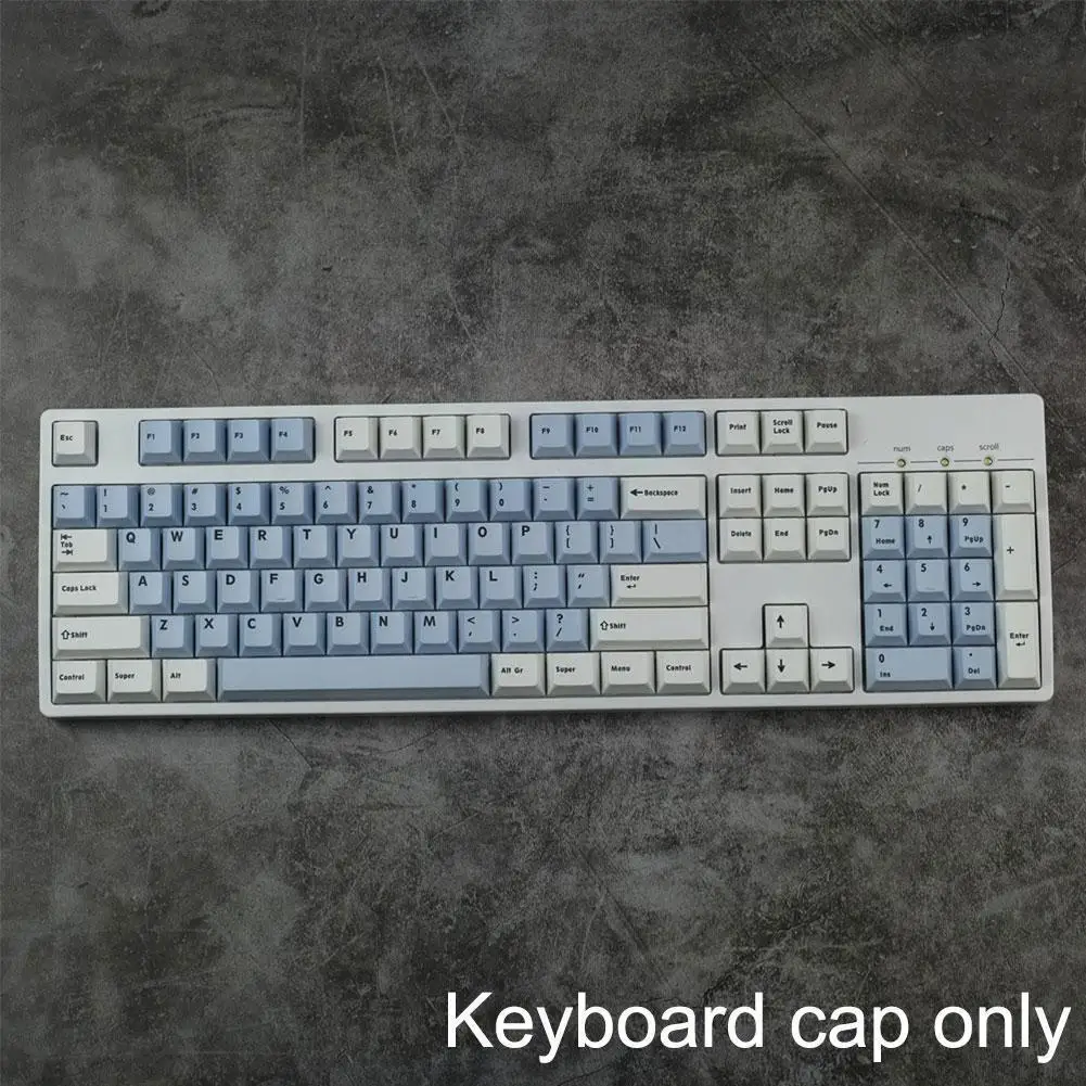 

156Keys GMK Iceberg Keycaps PBT Dye Sublimation Mechanical Keyboard Keycap Profile Keycap For Mechanical Keyboard R0H4