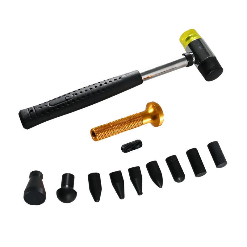 

9-головочный Молоток Для Ремонта Вмятин Без Покраски, Инструмент Для Кузовного Ремонта, Для Удаления Повреждений От Града