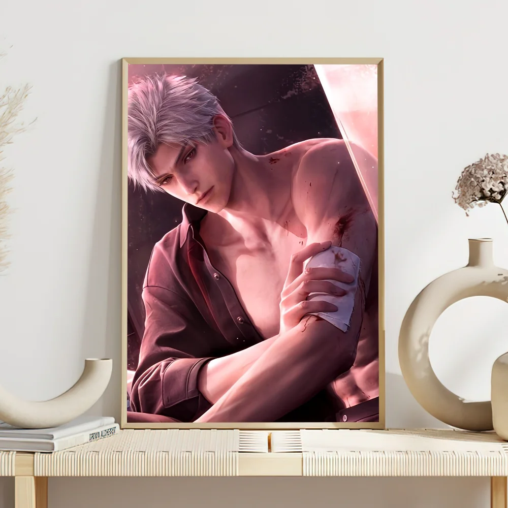 Игра L-Love и D-Deepspace S-Sylus постер домашний бар декор кофейни эстетическое искусство