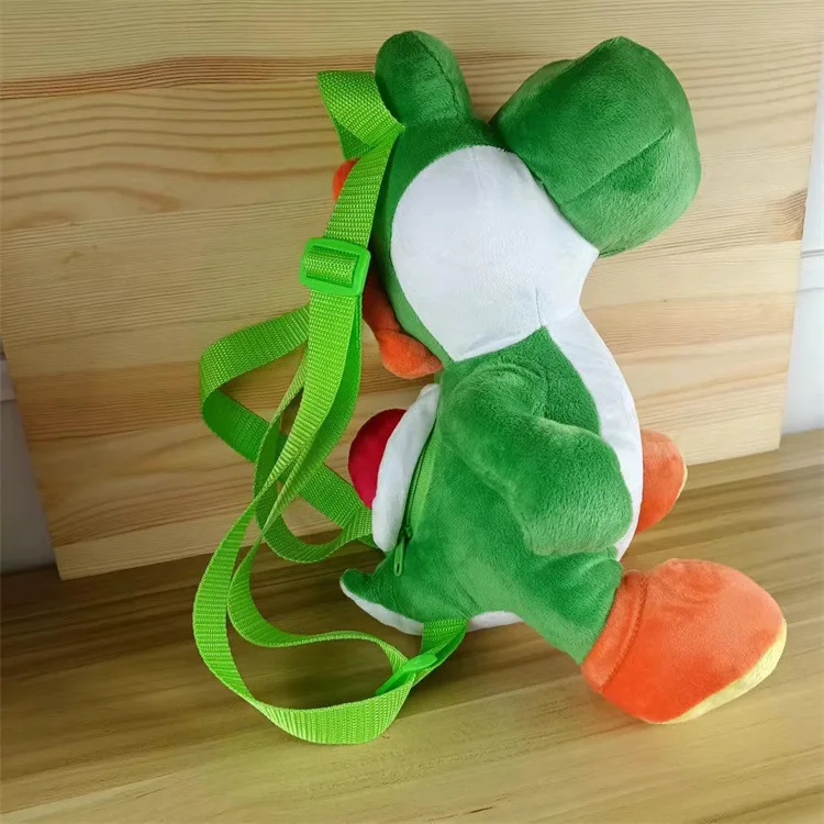 Плюшевый Рюкзак Yoshi игрушка зеленые мягкие игрушки Супер Марио искусственные
