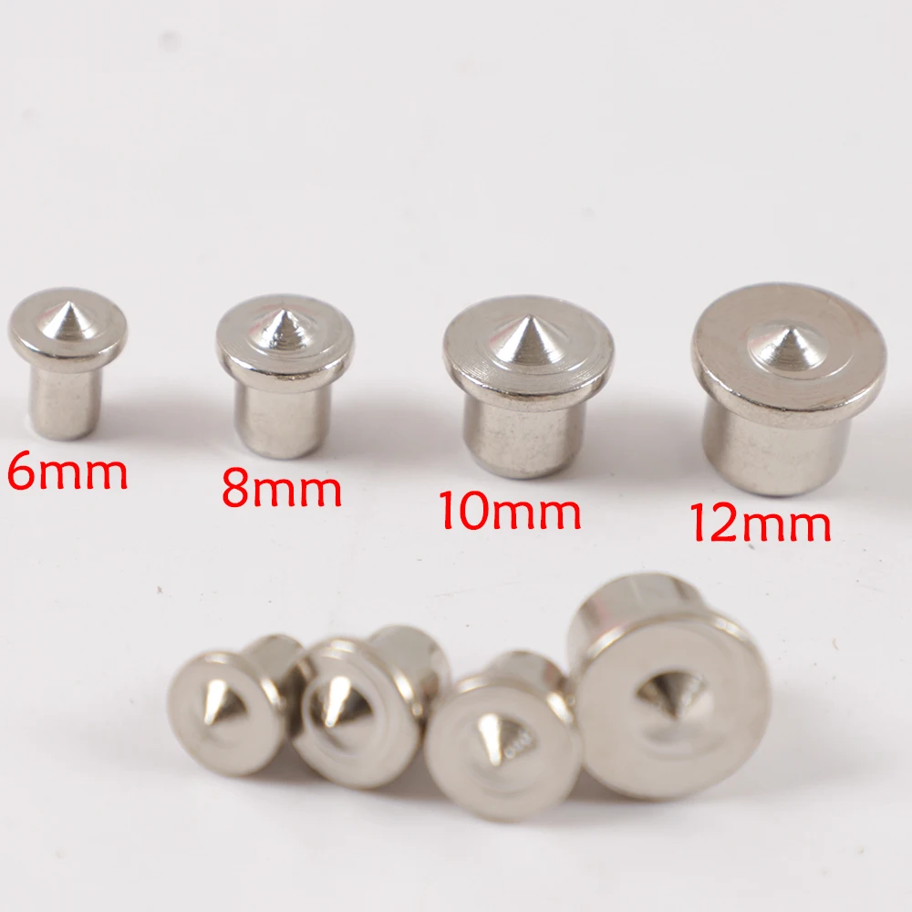 

12pcs Dowel Drill Centre Points Pin Wood 6mm/8mm/10mm/12mm Dowel Tenon Center Set Dowel Centre Point Woodworking Plugs Drill Bit
