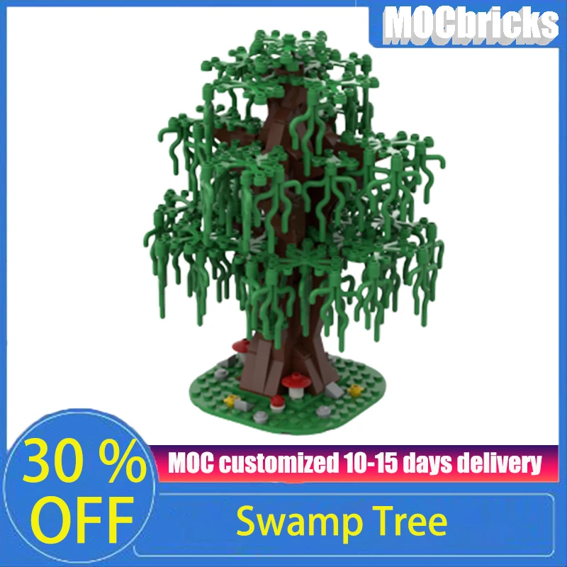 

223 шт., Детский конструктор «болотное дерево»