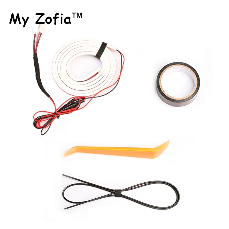 Для нового Geely Coolray 2023 2024 2025 автомобильный багажник атмосферная лампа полосы