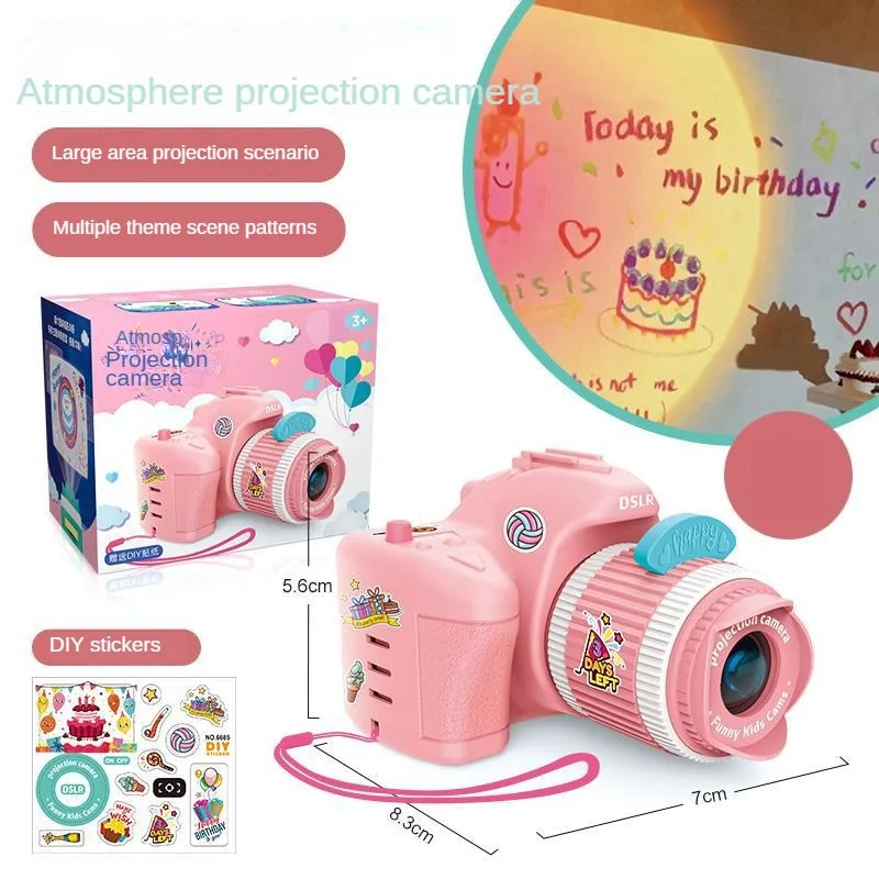 

Interactive Children's Camera with Built-in Projector for Early Childhood Education - Enhance Learning through Fun and Educatio