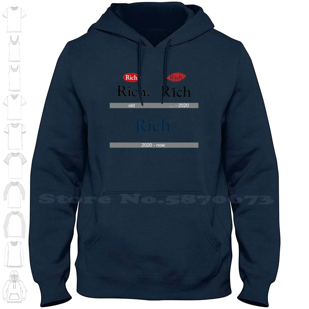 

Rich Logo Brand Logo 2023 Sweatshirt Hoodie Top Quality Graphic Hoodies