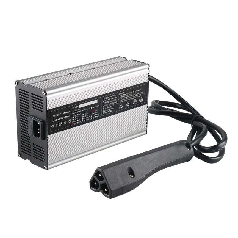 

NEW-18AMP с разъемом RXV, зарядное устройство для гольф-тележек, 36 вольт, зарядное устройство для гольф-тележек EZGO Yamaha 110 В, американская вилка