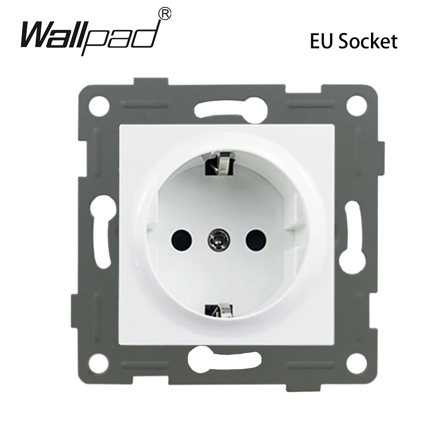 

Wallpad стеклянная вертикальная панель белая