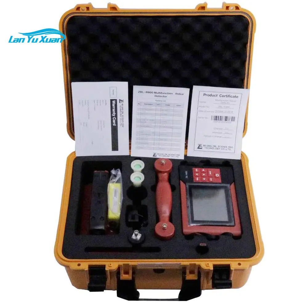 

New ZBL-R800 Multi-Function Concrete Rebar Detector Locator Scanner ZBLR800 Integrated Rebar Locator Rebar Corrosion