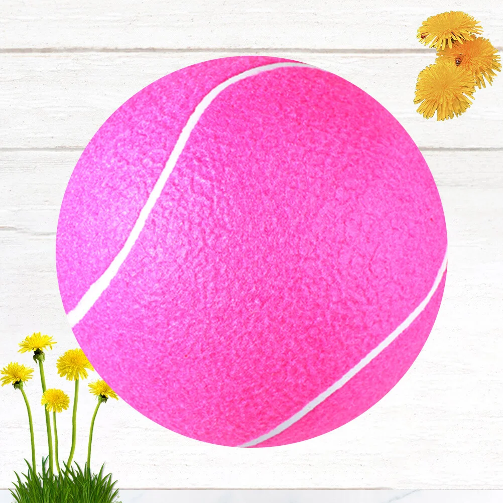 

8-дюймовый гигантский надувной Теннисный фланелевый мяч для детей Семейные Игрушки для родителей-детские игрушки для взаимодействия мяч для дома