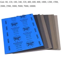9inch x 11inch wet dry sandpaper sanding paper sheets 80 10000 grit auto metal wood 230x280mm for wood car metal lixa %ec%82%ac%ed%8f%ac