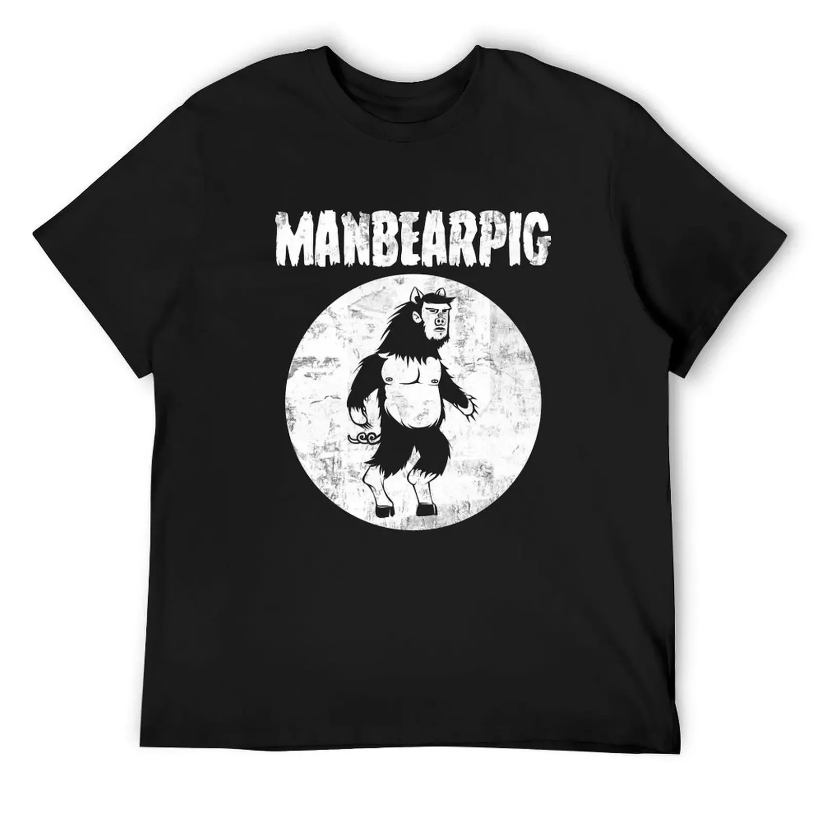 Футболка ManBearPig блузка простые футболки для мужчин
