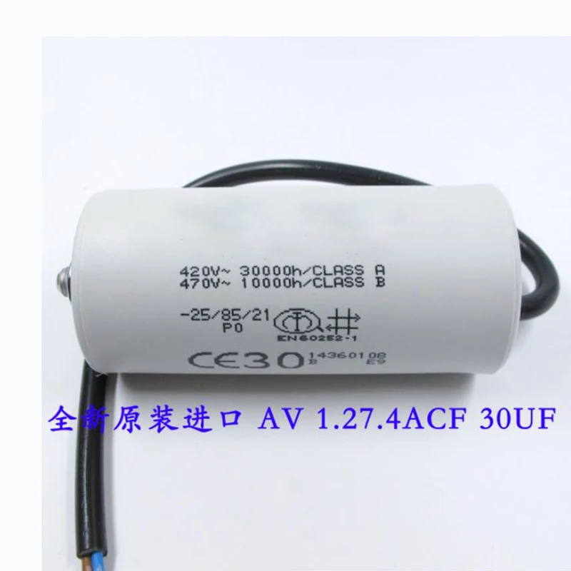 

Оригинальные пусковые конденсаторы двигателя Arcotronics 1.27.4ACF MKP 1 мкФ 1,5 мкФ 2 мкФ 2,5 мкФ 5 мкФ 6 мкФ 8 мкФ 10 мкФ 12 мкФ 20 мкФ 40 мкФ 5%