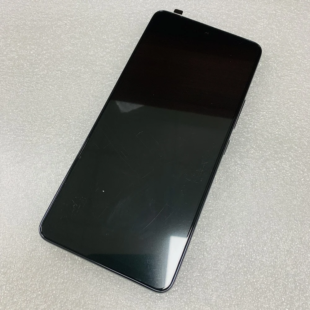 ЖК-дисплей OLED для Samsung A53 цифровой преобразователь сенсорного экрана с рамкой в