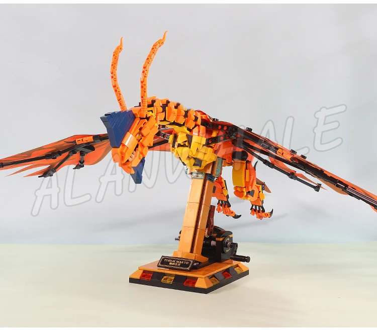 1174 шт. светящийся мир Pandora Phantom Wyevrn Toruk Makto Way of Water 13004 игрушка из строительного