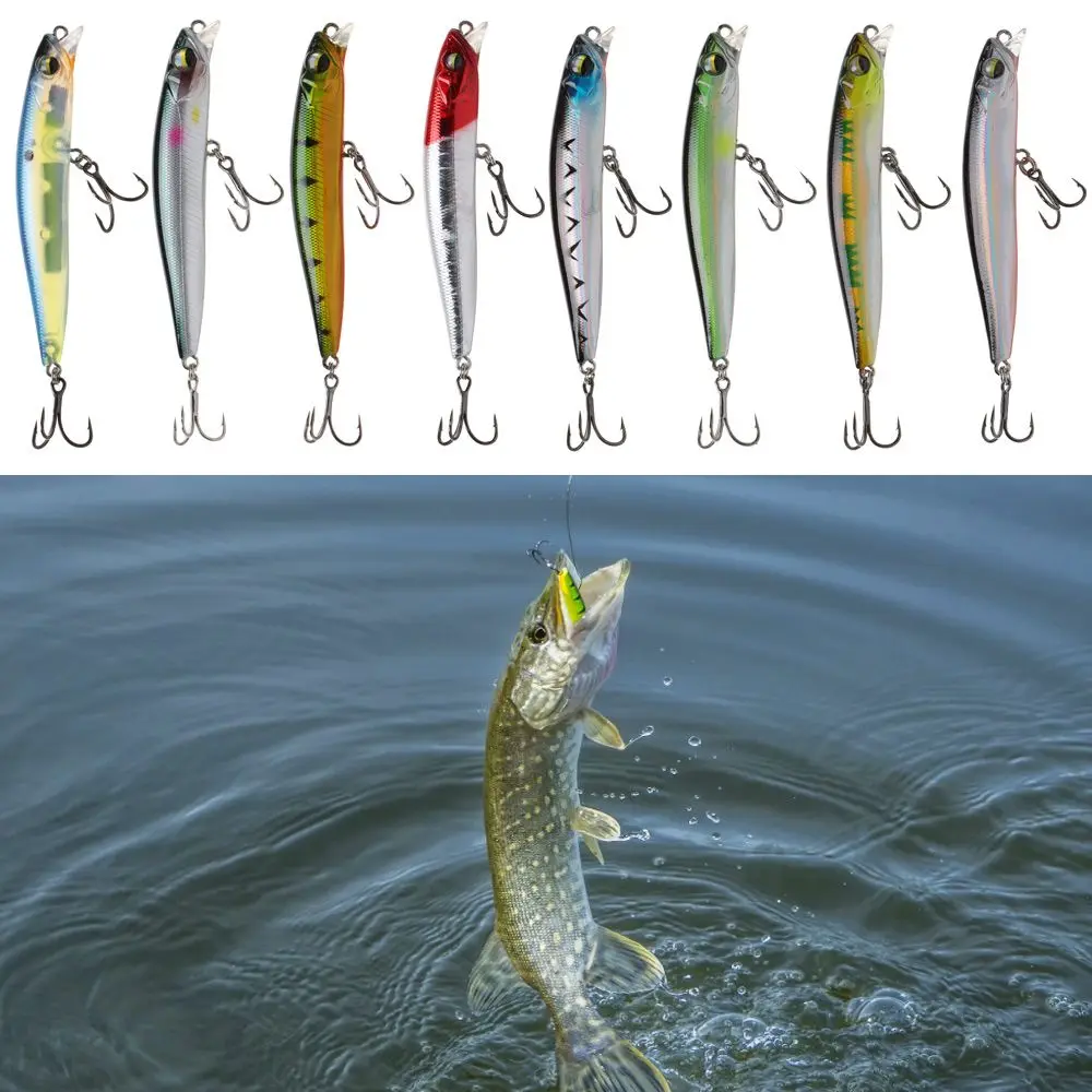 

Simulation Fishing Lure Hard Bait Fishing Wobblers Crankbait Perch Pike Salmon Trout Bass Lures Fishing Tackle