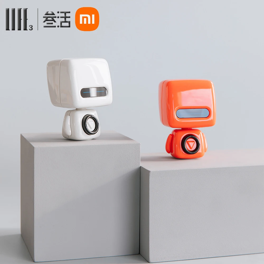 

Xiaomi 3life Creative Robot Bluetooth Speaker Cute Portable Wireless Mini Speaker Hand-free Calling Selfie Remote Control Player