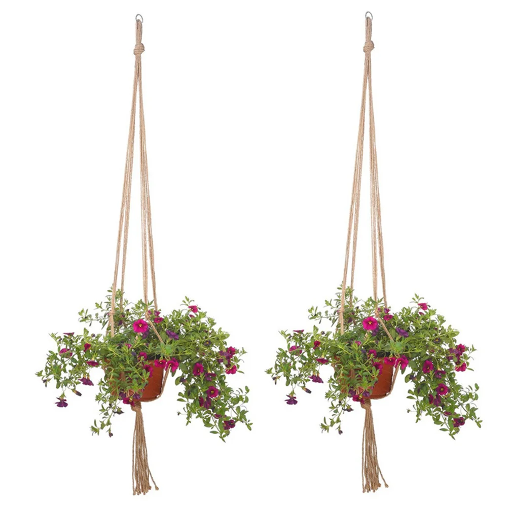 

Hook Exquisite Wall Hanging Basket Gardening Green Hanging Bond Decor 3Pcs