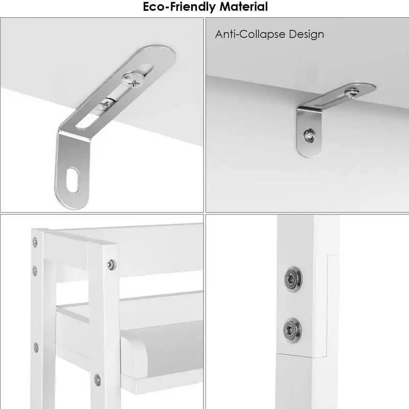 

Fantastic 2 Tier White Toilet Storage Rack, Multi-Functional Bathroom Organizer with Shelves - Perfect for Space-Saving and Home