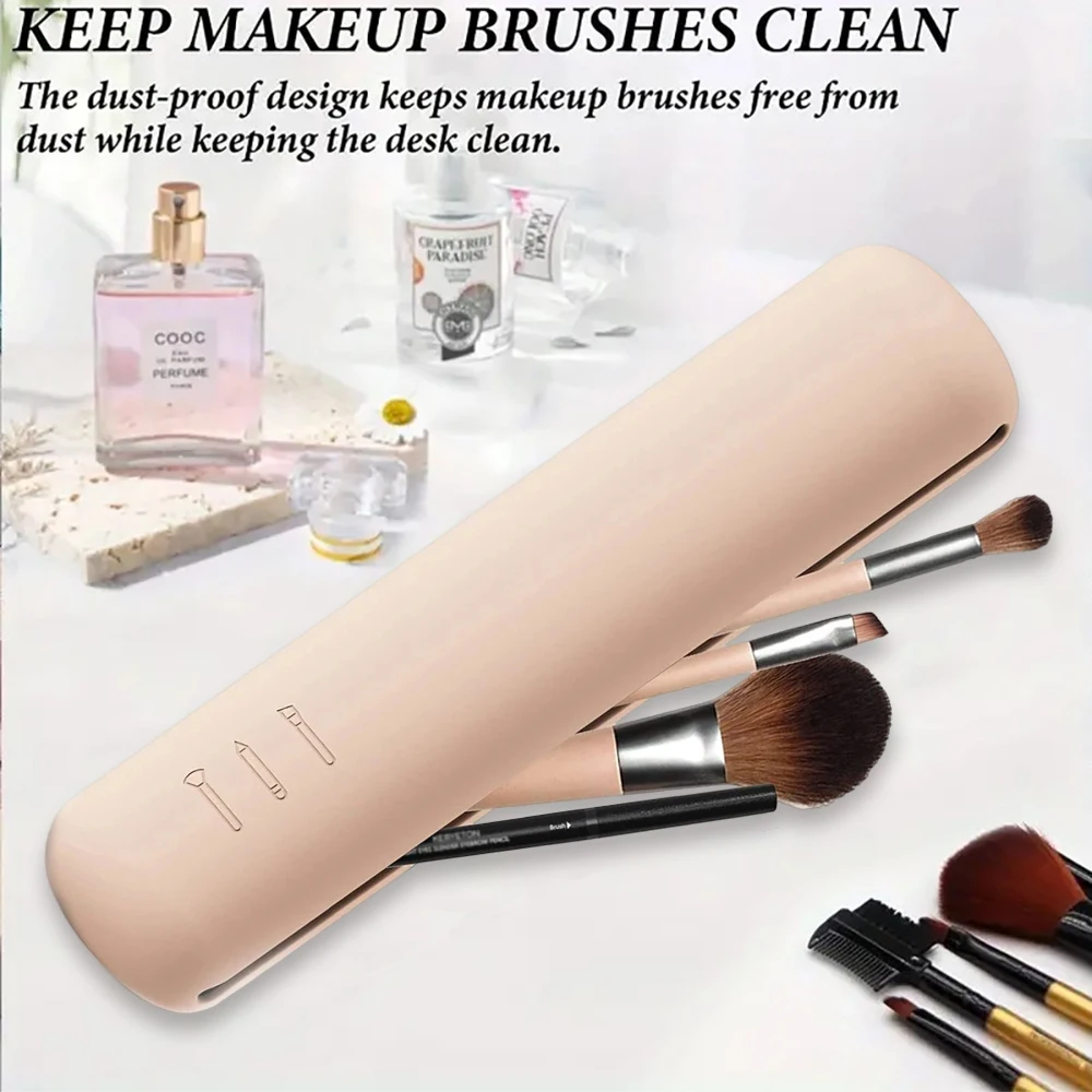 Силиконовый органайзер для хранения кистей макияжа женщин