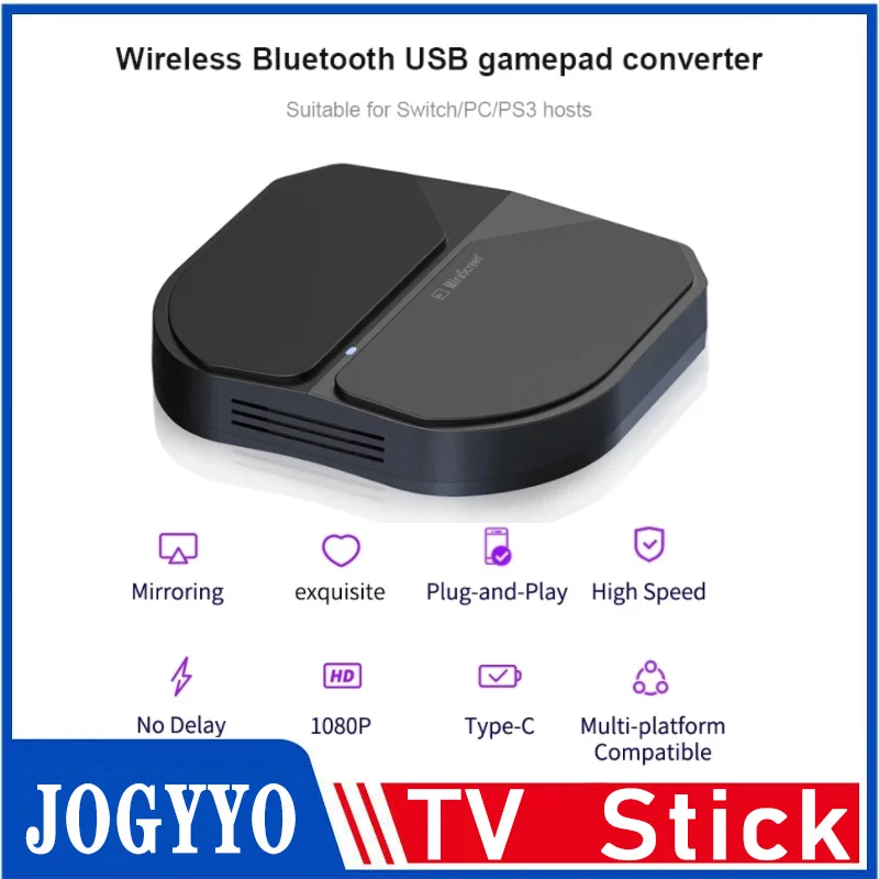 

G40 HD TV Stick 1080P HDMI-Compatible Airplay Wireless Display Dongle Same Screen for Big Screen Mobile Game TV Stick