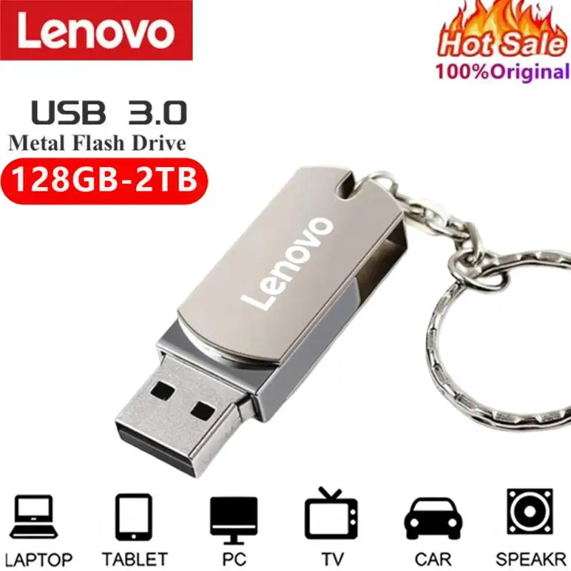 Оригинальный флеш-накопитель Lenovo USB 3 0 водонепроницаемый высокоскоростной