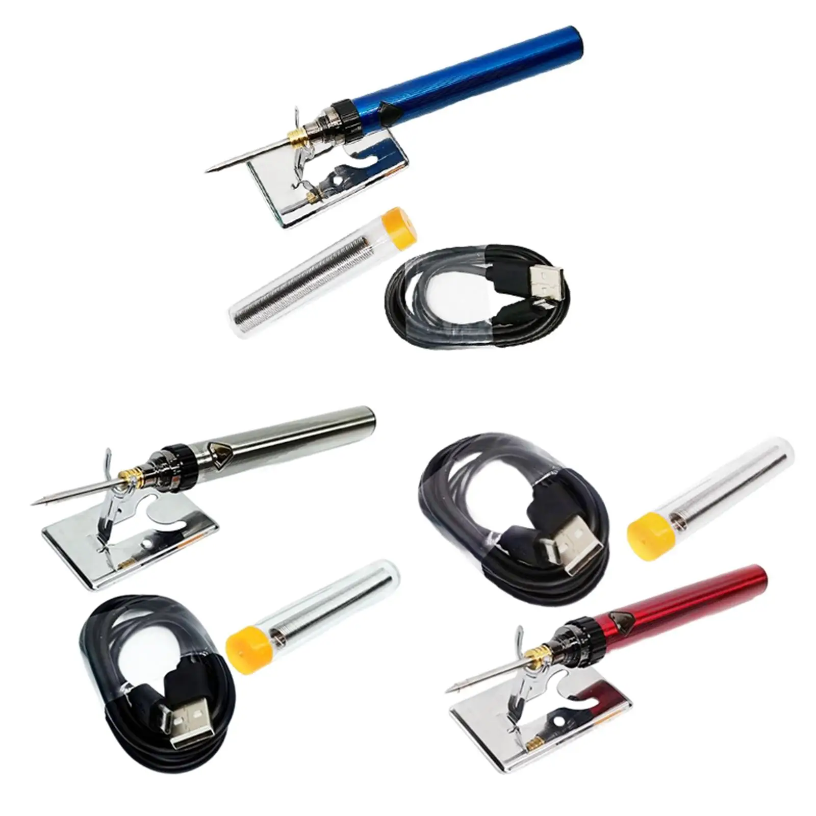 

Soldering Iron Durable Repair Tools Premium DIY Portable Rechargeable 15W Welding Tool for Outdoor Indoor