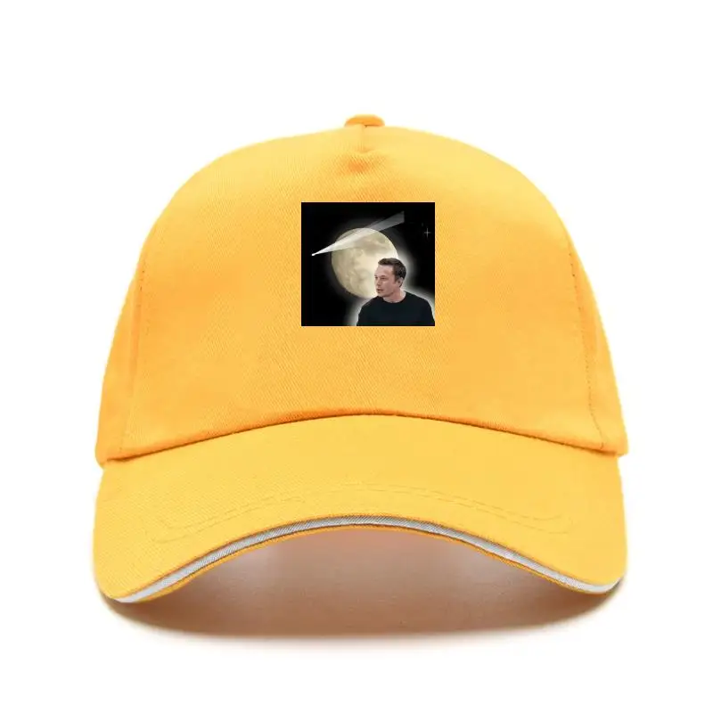 

Elon Mask And The Moon Unisex Baseball Cap Mesh Adjustable Bill Hats Baseball Caps