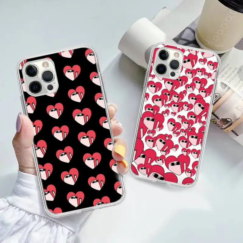 

Pink Cartoon Funny Big Eyes Ketnipz Phone Case for iPhone 11 12 13 Mini Pro Max 8 7 6 6S Plus X 5 SE 2020 XR XS Case shell