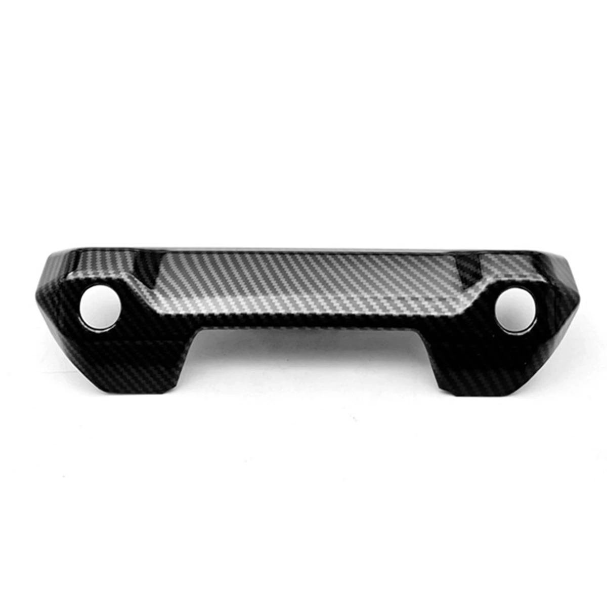 

For Toyota Tundra 2022 2023 Carbon Fiber Rear Trunk Tailgate Door Grab Handle Decoration Cover Trim
