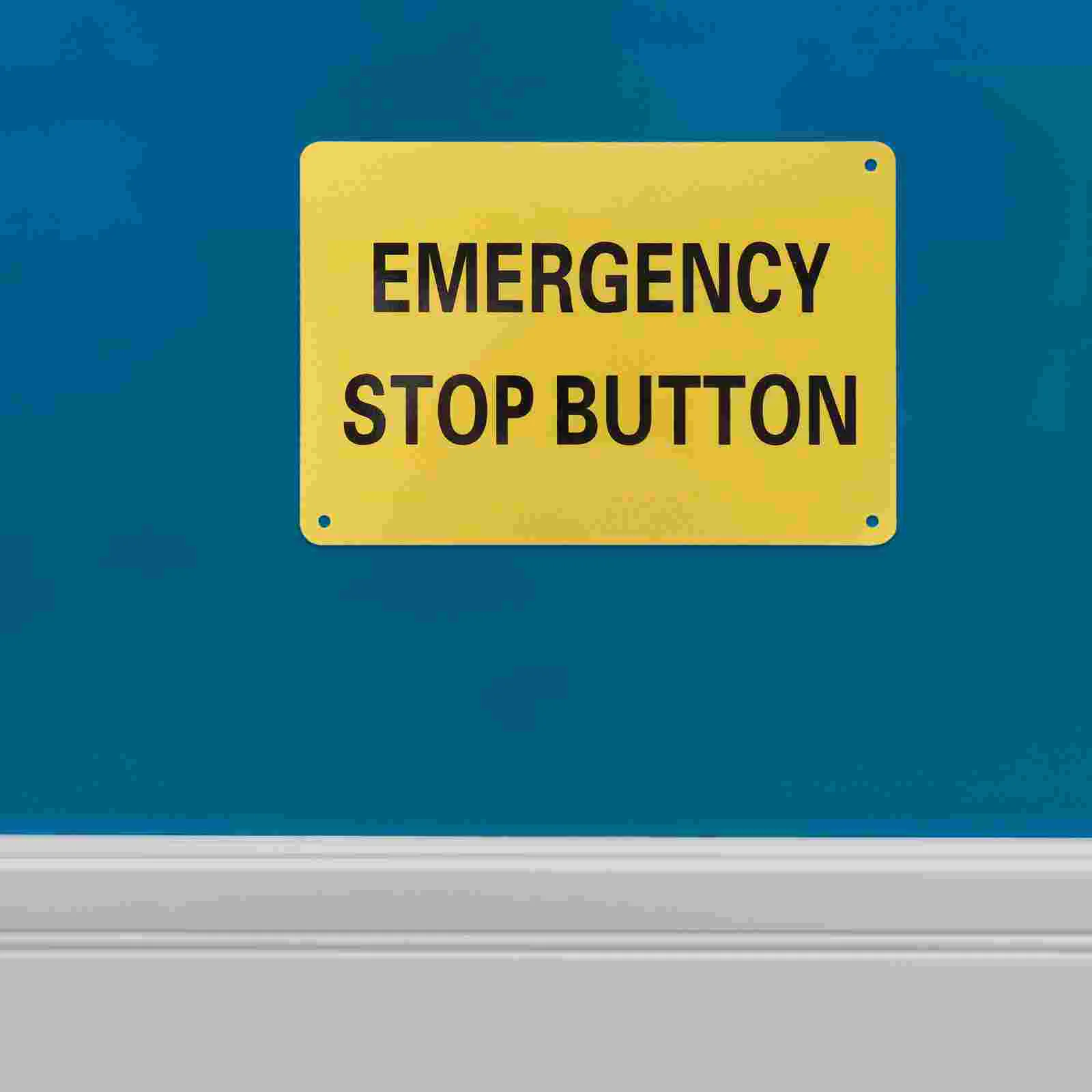 Рисунок 5 - Предупреждение знак аварийной остановки