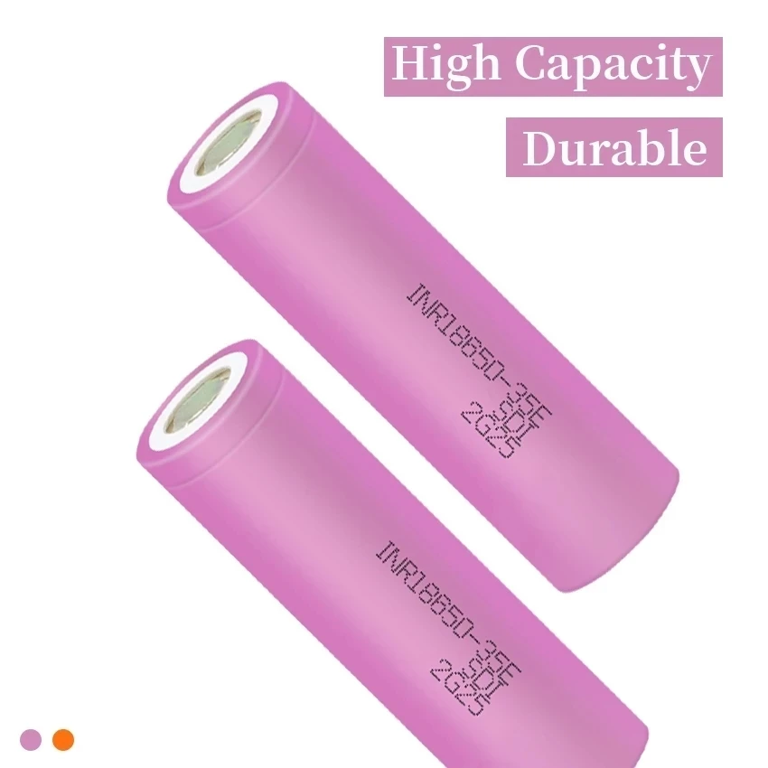 

10-40PCS 35E Original Power 18650 Lithium Battery 3500mAh 3.7v 25A High Power INR18650 for Electrical Tools