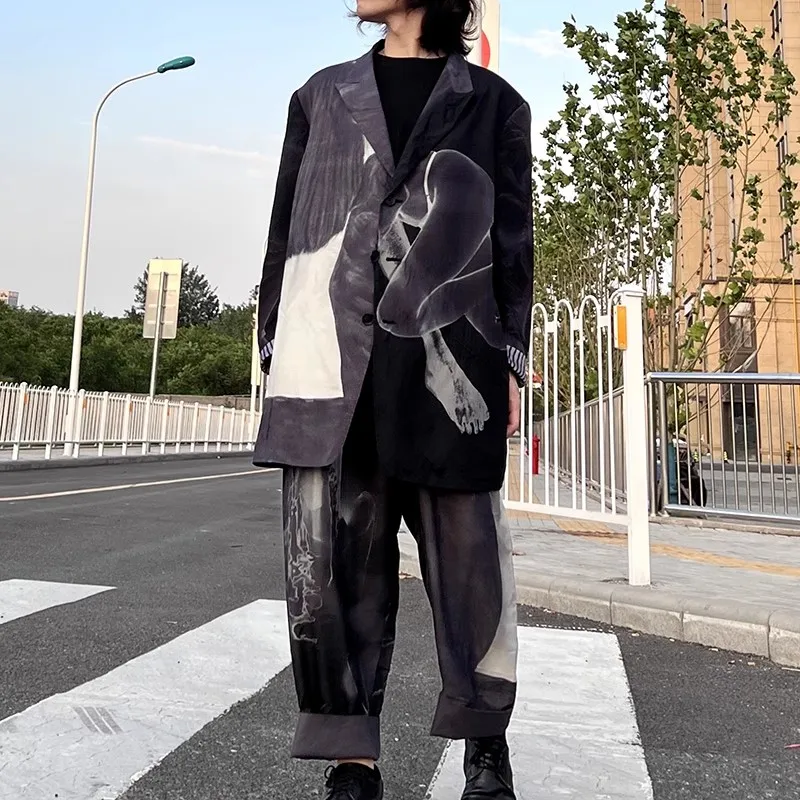 

Костюм мужской оверсайз в Корейском стиле