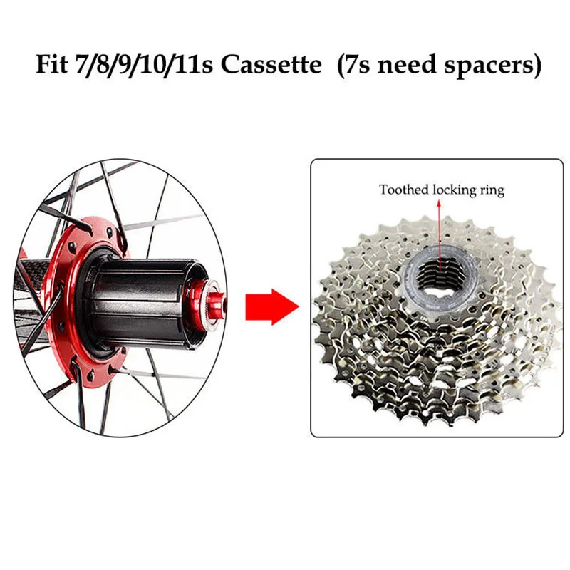 Комплект Колесных дисковых дисков для горного велосипеда RXR 26er 27.5er 29er 100/135 мм