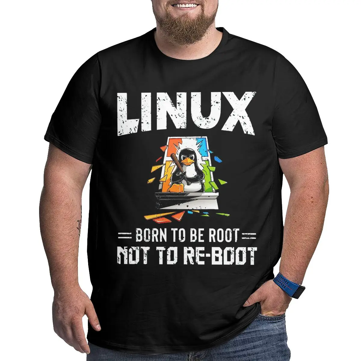 Лидер продаж 2022 Linux Minix футболка оверсайз 100% хлопок |