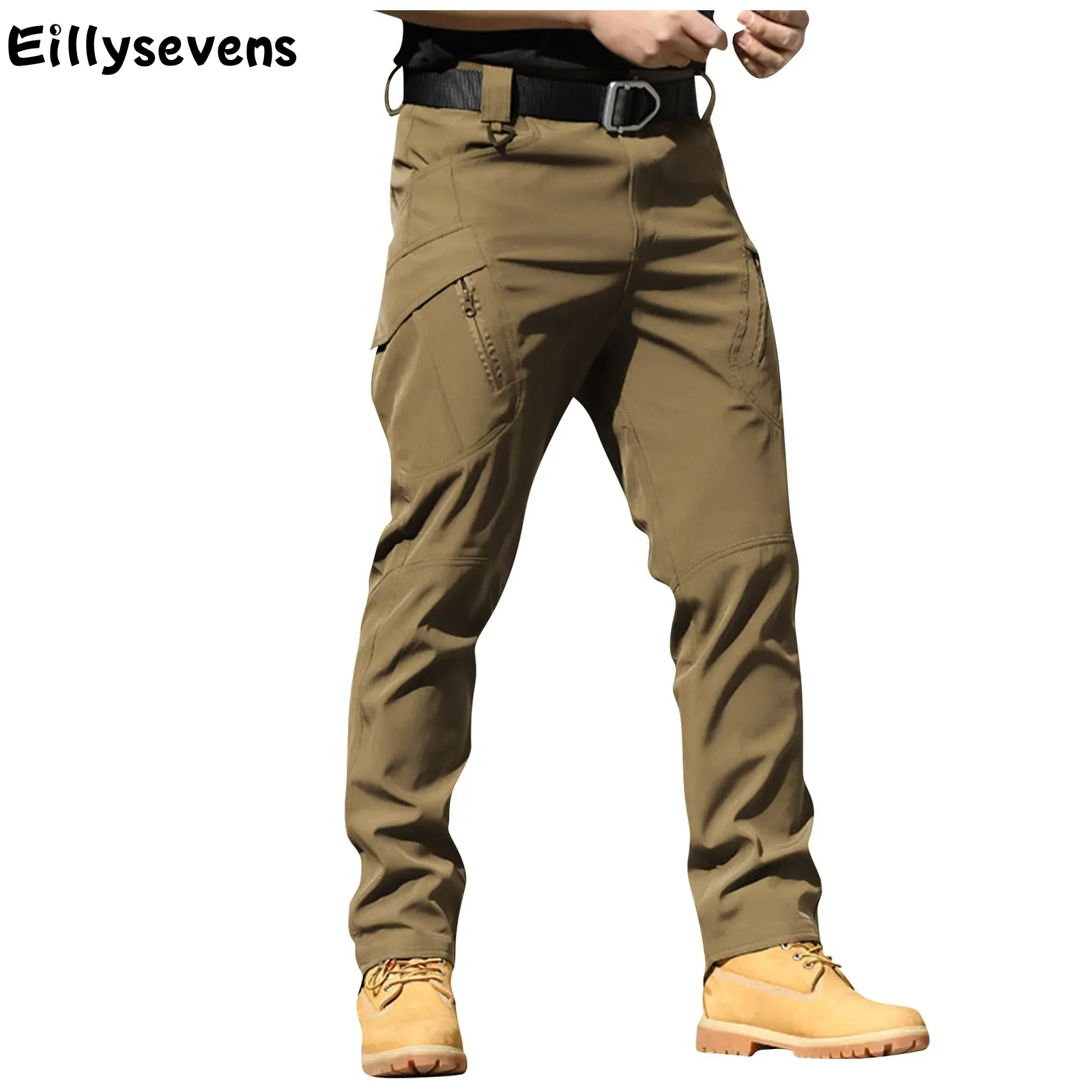 męskich spodni Cargo Military Straight Classic Outdoor Spodnie turystyczne Wojskowa elastyczna tkanina Ix9 służbowe Kombinezon