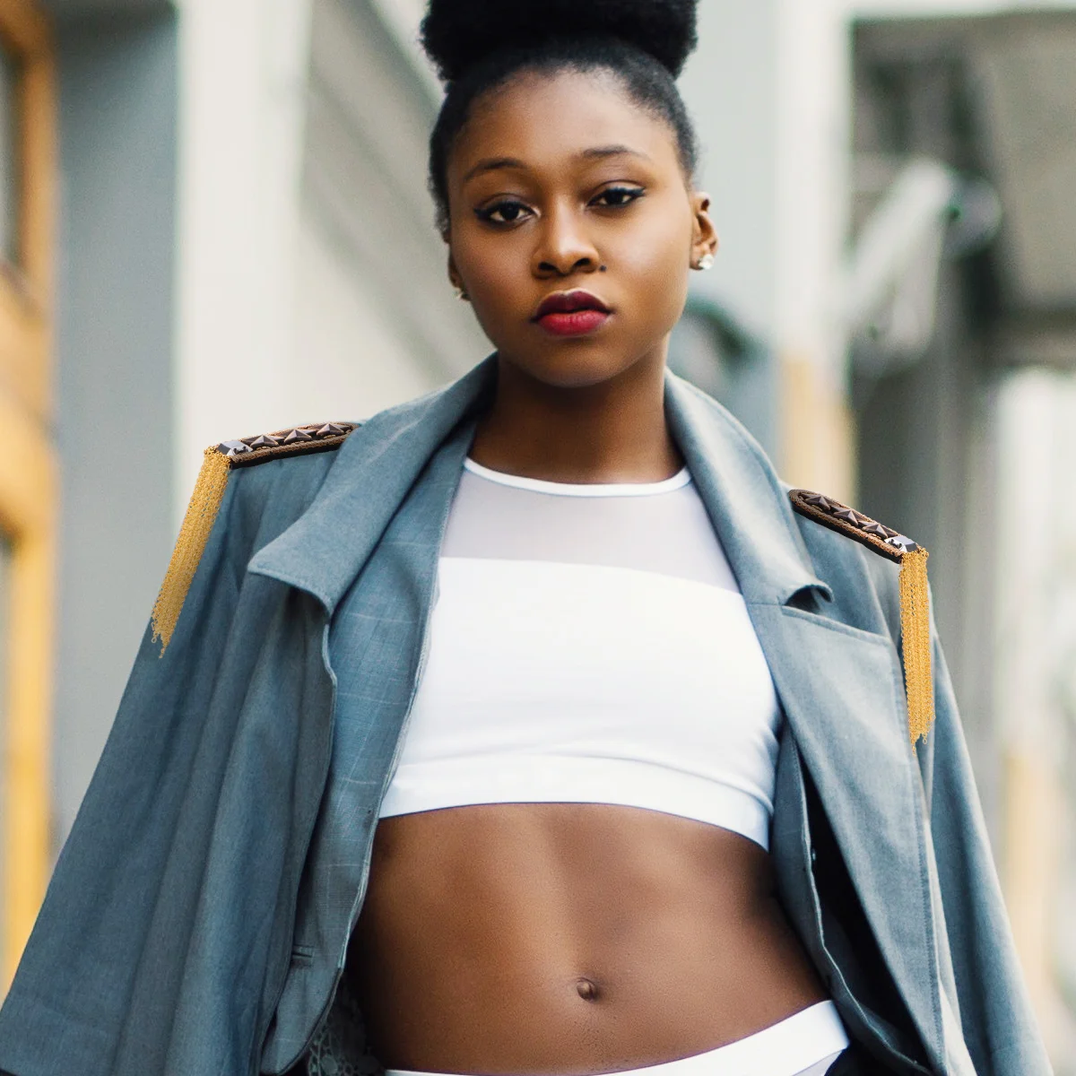 Эполет со звездами в стиле рок-н-ролл многослойная цепочка на плечо стразами