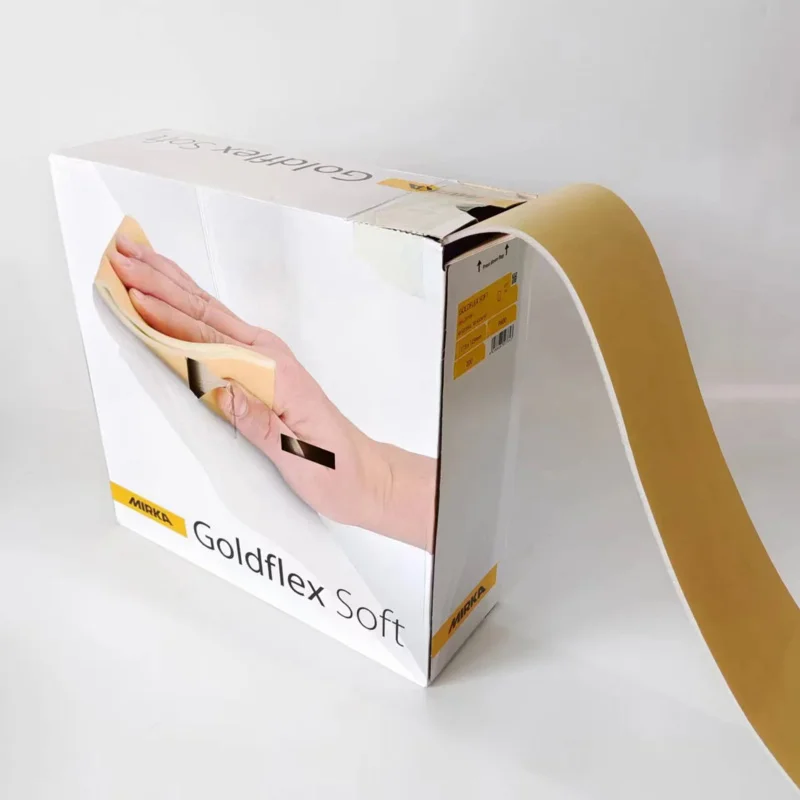 50 шт. Финская MIRKA ручная рваная губка наждачная бумага 115*125 мм автофарка из