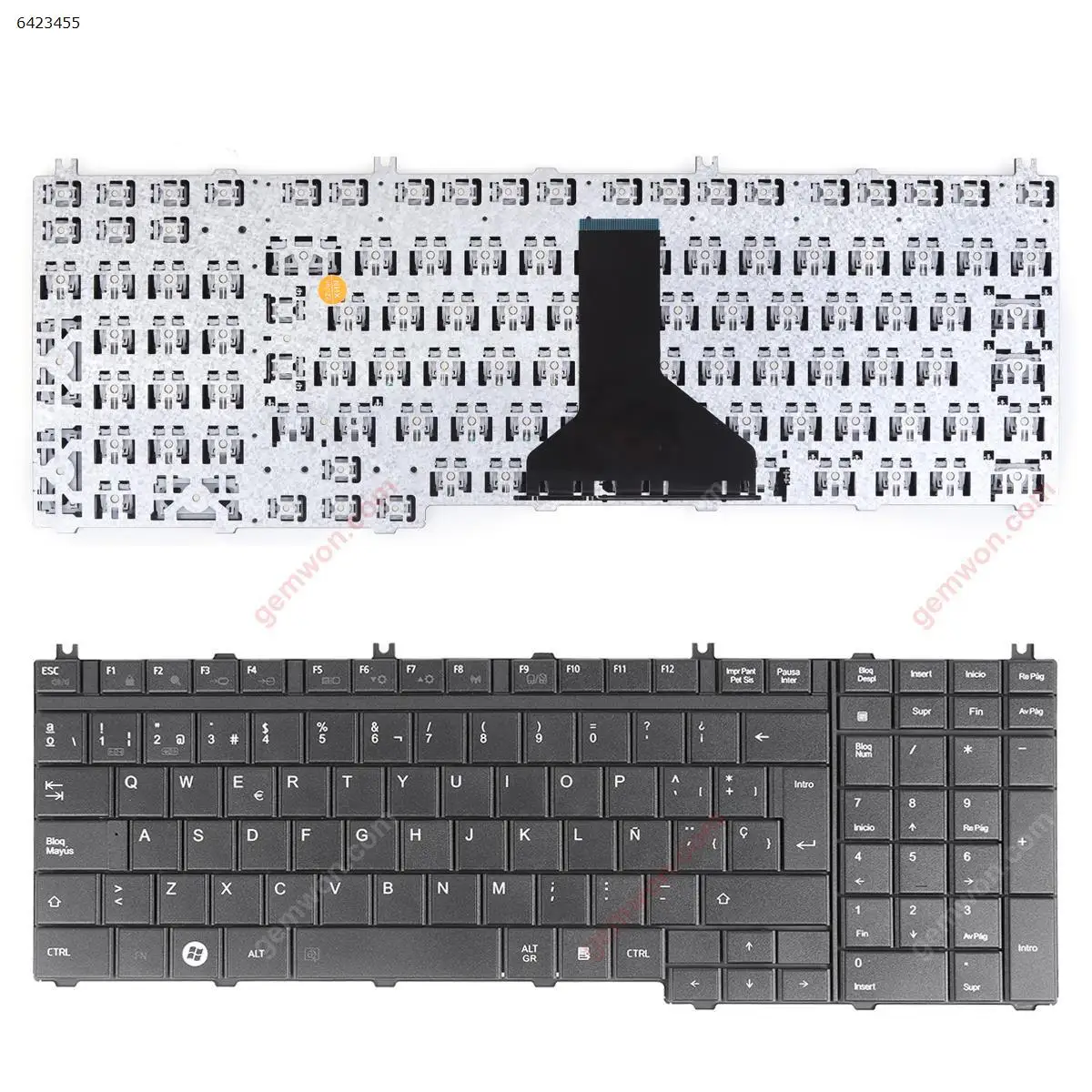 

SP испанская новая клавиатура для ноутбука TOSHIBA Satellite A500 A500D A505 A505D P500 P500D P505D P505 P300 P300D P305 P305D F501