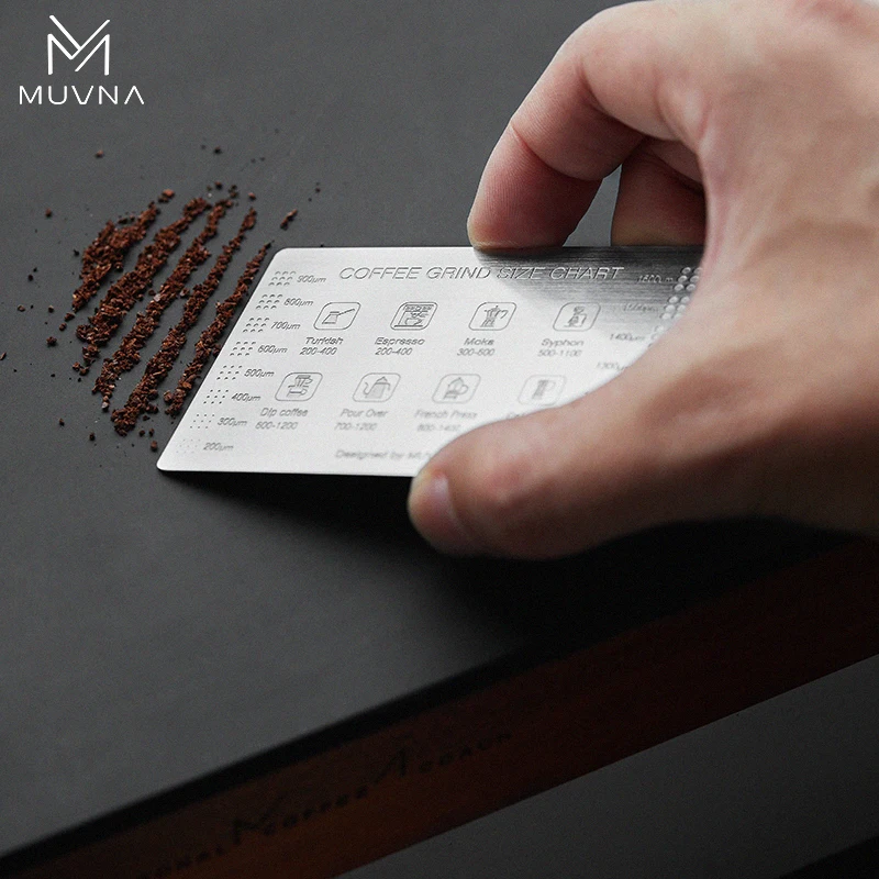 Измерительный инструмент MUVNA для кофейного помола измерительная линейка из