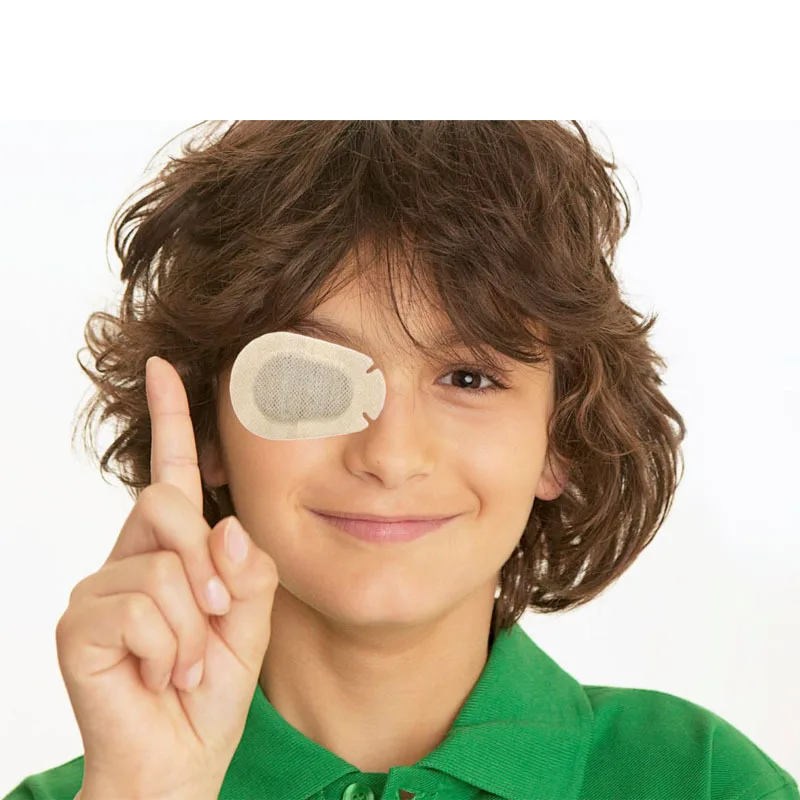 

20PCS Soft Child Amblyopia Training Eyeshade Amblyopia Orthoptic Corrected Eye Patches Children Occlusion Medical Lazy Eye Mask