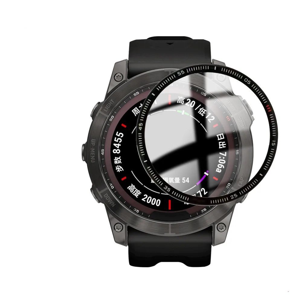 Композитная пленка для Fenix7X Premium 3D HD Защита экрана умных часов против царапин