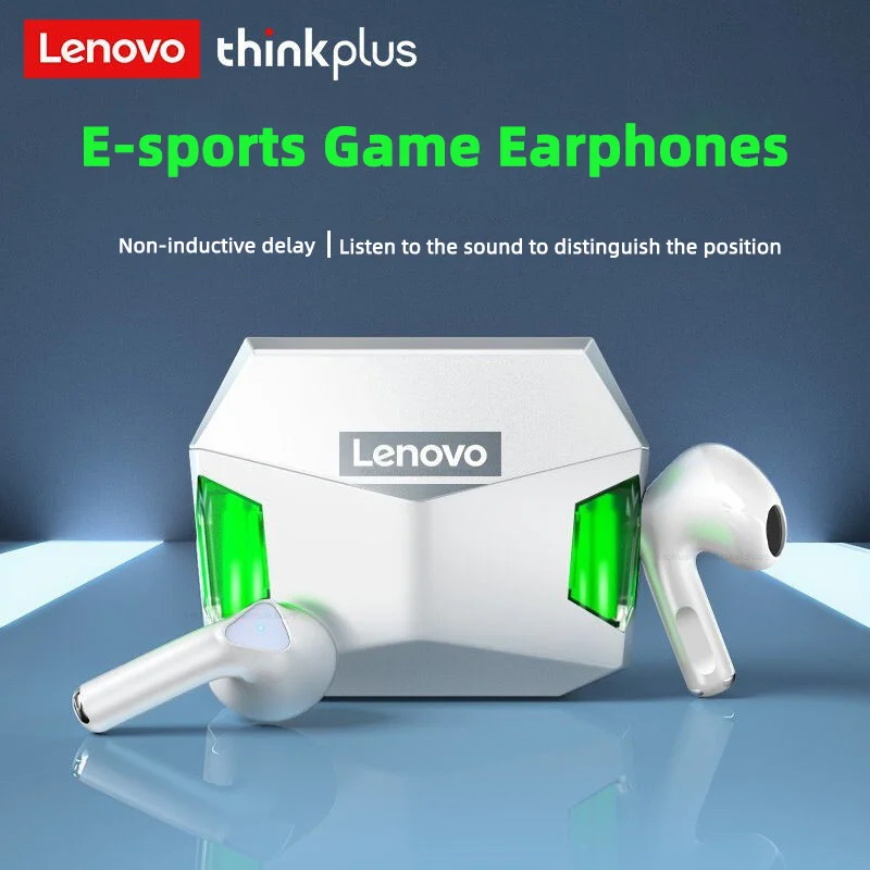 

Lenovo GM5 TWS Wireless Headset Gaming Earbuds Low Latency Sports Bluetooth Earphones with Microphone HD Calling Headphones