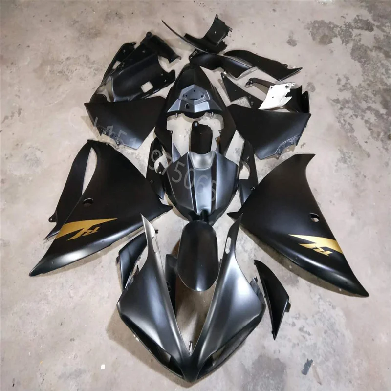 

Motorcycle Fairing kit for YZFR1 09 10 11 YZF R1 2009 2010 2011 YZF1000 09-11 black Injection molding Fairings set