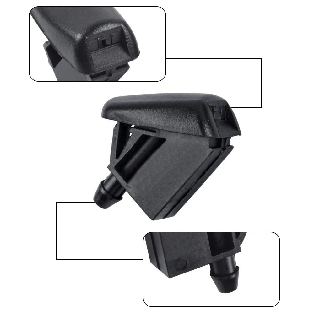 2 шт. Форсунка для мытья лобового стекла автомобиля Ford Focus MK C-Max Fusion Galaxy Mondeo форд