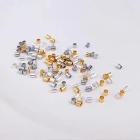 500pcs 1 52mm precision copper positioning beads crimp end spacer beads for diy jewelry making find supplies accessories
