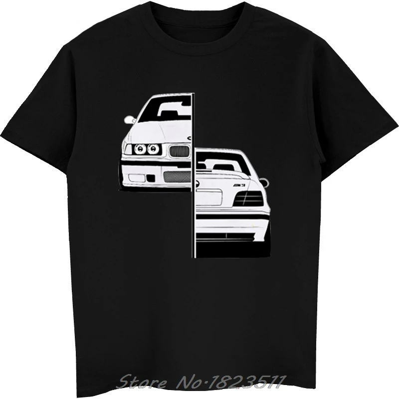 

Cool Automotive Car Turbo E30 E36 E46 t shirt men Anime T-shirts plus size tee shirt homme classic Vintage TShirt Men Camisetas